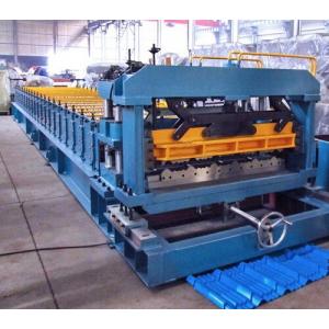 China 7.5 Kw Gimbal Gearbox Drive Roof Rolling Forming Machine PLC Frequency Control System supplier