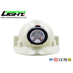 China 2.8Ah 3.7V 0.65W 4000LUX Underground Mining Cap Lamps supplier
