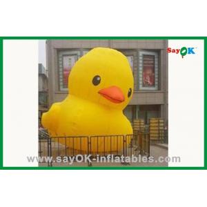 Big Inflatable Yellow Duck Inflatable Cartoon Model Water Pool Toys