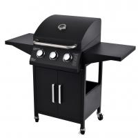 China 48*41cm Cooking Area Rotary Smokeless Natural Gas Grill with Side Shelf 35.5*42.5cm*2 on sale