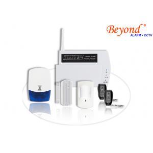 China Easy Handle Auto Dialer GSM PSTN LED Wireless House Burglar Alarm System supplier
