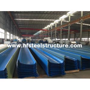 Hot Dip Galvanized / Rolling Metal Roofing Sheets With Electric Welding