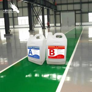 VOC Free Eco Friendly Epoxy Resin Coating Concrete Garage Floor Painting