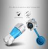 CNLINKO Usb Cable Connector Panel Mount Plug Socket With Dust Cover Ip67 Waterproof Rugged Usb Connector