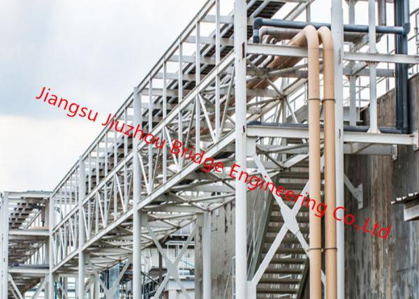 Medium Short Span Steel Deck Bridge Metal Railway Pedestrian Q345B Or Q460C