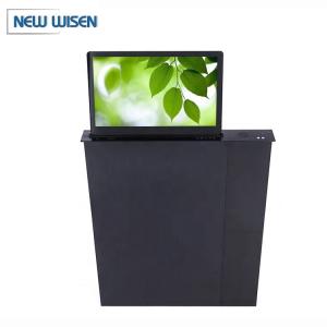 China 18.4 pulgadas LCD FHD Sistema de computadora de elevación de monitor oculto con micrófono wholesale
