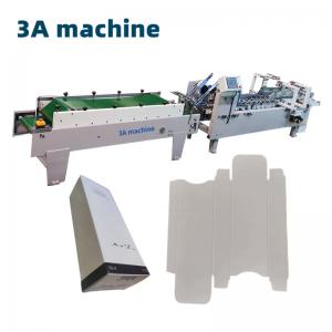 3A PLC Auto Lock Bottom Folder Glued Machine for Presentation Folder Manufacturing