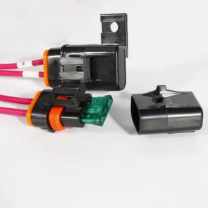ATC Fuse Holder  AWG Black Copper Material Wire Harness For  125V Truck Auto