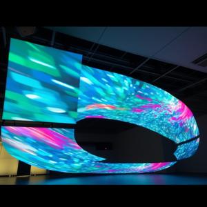 Customized Flexible LED Screen Display P3.91 Creative LED Screen ROHS