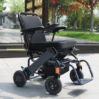 China Compact Folding Electric Wheelchair 100KG Loading on sale