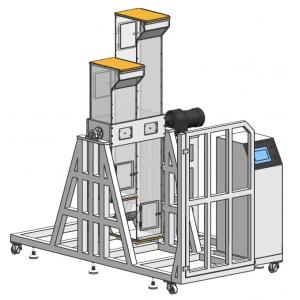 China 1.2KW Drop Testing Machine / Mobile Phones PDA Drop Tower Impact Test supplier