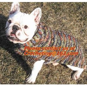 Knit Pet Sweater, Custom Knit Dog Sweater, hand knit dog sweaters, Dog Knitting Wool