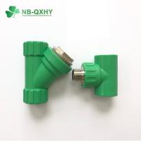 China Normal Pressure Equal Tees Male Threaded PPR Fitting Plastic Pipe Fitting Standard DIN on sale