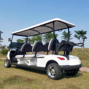 China 30km/H - 50km/h 4 Wheel Electric Golf Cart Lithium Battery 6 Seater Golf Buggy supplier