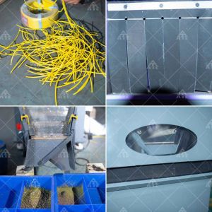 China Dry Copper Wire Recycling Machine 300-500kg/h for Scrap Cable Processing wholesale