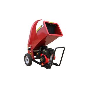 High Efficiency Gasoline 15HP Wood Chipper Shredder Machine With Hand Start