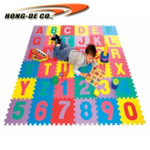 China Alphabet mat with ABC , 123 Non-Toxic, Eco-friendly Safe, soft, durable and easy to wipe wholesale