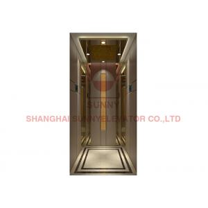 Stainless Steel Residential House Villa Elevator Low Noise  0.4m/S