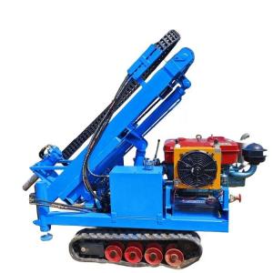 160KN Horizontal Directional HDD Drilling Rig 62KW Rubber Crawler Mounted Moving