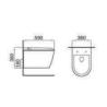 China Inodoro inteligente de pared con taza alargada, tanque de agua automático empotrado, patrón de drenaje con sifón en P, control remoto, completamente automático wholesale