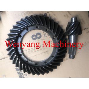 China 3ton  Wheel Loader Spare Parts 82214203 front Spiral bevel driven gear and pinion supplier