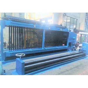China Hydraulic PVC Coated Wire Gabion Machine 120mm x 150mm Mesh Size supplier