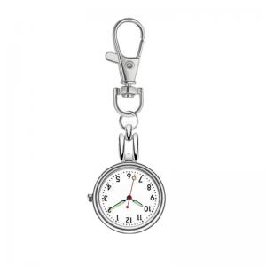 China Nurse Pocket Watches Key Chain Luminous for the aged Pointer Hanging Watches Quartz Movt supplier