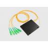 1x4 PLC ABS Box Type Fiber Optic Splitter SC to UPC For CATV/FTTH