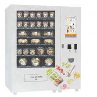 China Breakfast Salad Smart Telemetry Auto Vending Machine With Belt Conveyor Elevator Lift on sale
