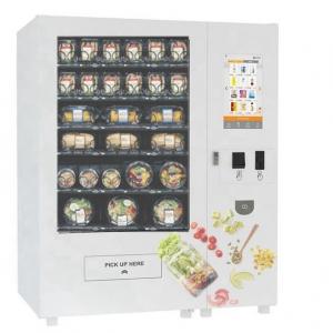 China Breakfast Salad Smart Telemetry Auto Vending Machine With Belt Conveyor Elevator Lift supplier