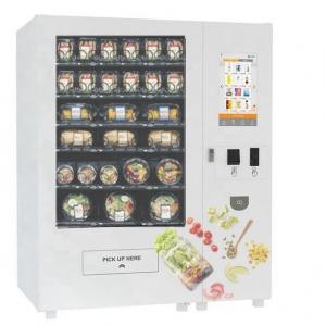 Conveyor Belt Fresh Food Vending Machines , Sandwich Vegetables Vending Machine