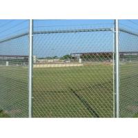 60x60mm Metal Galvanised Chain Link Fencing And Whole Set Accessories