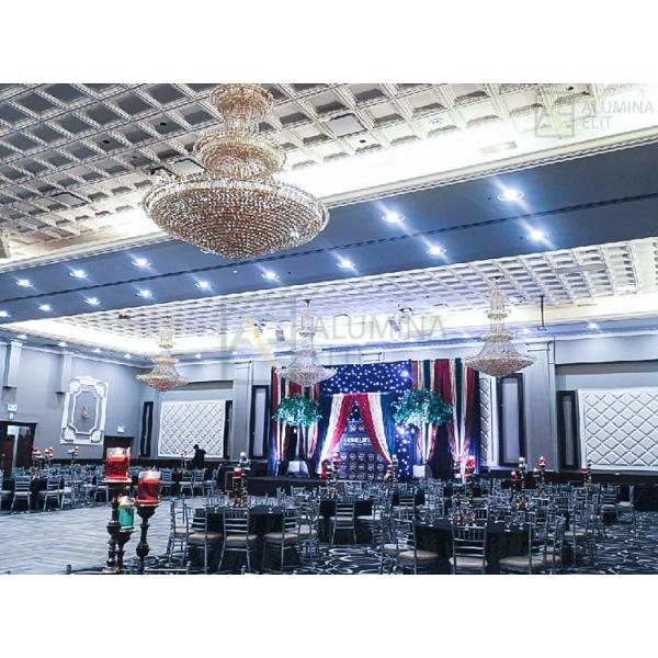 China Customizable Acoustic Partition Wall with 6061-T6 Aluminum Alloy Frame and 56db Sound Insulation wholesale