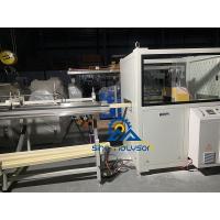 China 1-5m/Min WPC Wood Plastic Profile Machine WPC Door Frame Machine 380V 3phase 50Hz on sale