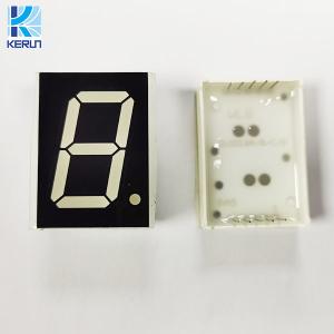 China 1 Inch One Digit 7 Segment Display Common Cathode For Digital Panel Meters supplier