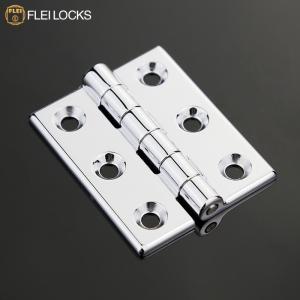 Zinc Alloy Electronic Accessory Metal Door Hinge Rotaing 270 Chrome Plated
