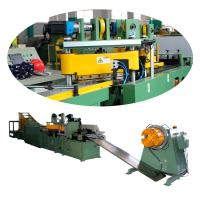 China Automatic 400mm Width Strip Cut To Length Line Silicon Steel Cutting Machine 12.5kw on sale
