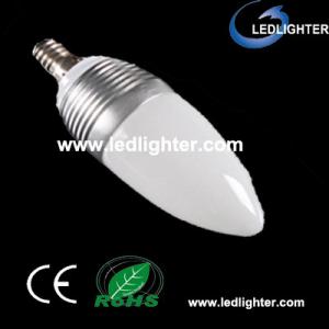 China No Ultraviolet Dimmable E14 / E27 Led Candle Light Bulbs With Epistar High Power Led 100LM / W supplier