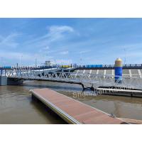 China Alloy Floating Pontoon Dock Finger Rubber Fender Marine Jet Ski Floating Docks on sale