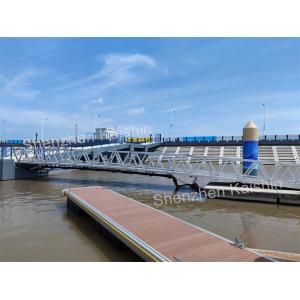 China Lake Aluminum Floating Docks Pontoon Walkway Cheap Jet Ski Floating Cube Pontoon Boat Dock wholesale