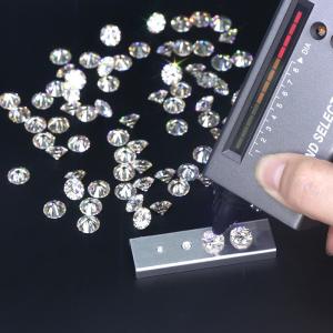 D Color GRA Moissanite Diamond Stone 6.5mm Brilliant Cut Moissanite