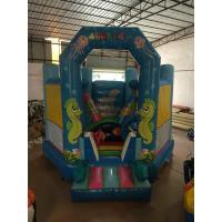China Classic Aquatic Animals Commercial Inflatable Jump House Undersea World Ocean Style on sale