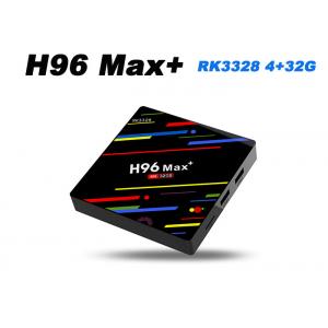 China H96 MAX+ RK3328 4G 32G Android 8.1 smart tv box supplier