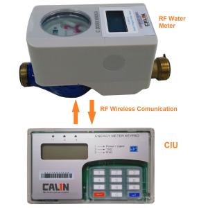 Split-Type Residential Prepaid Water Meters with RF Communication and Electronic Latched Valve