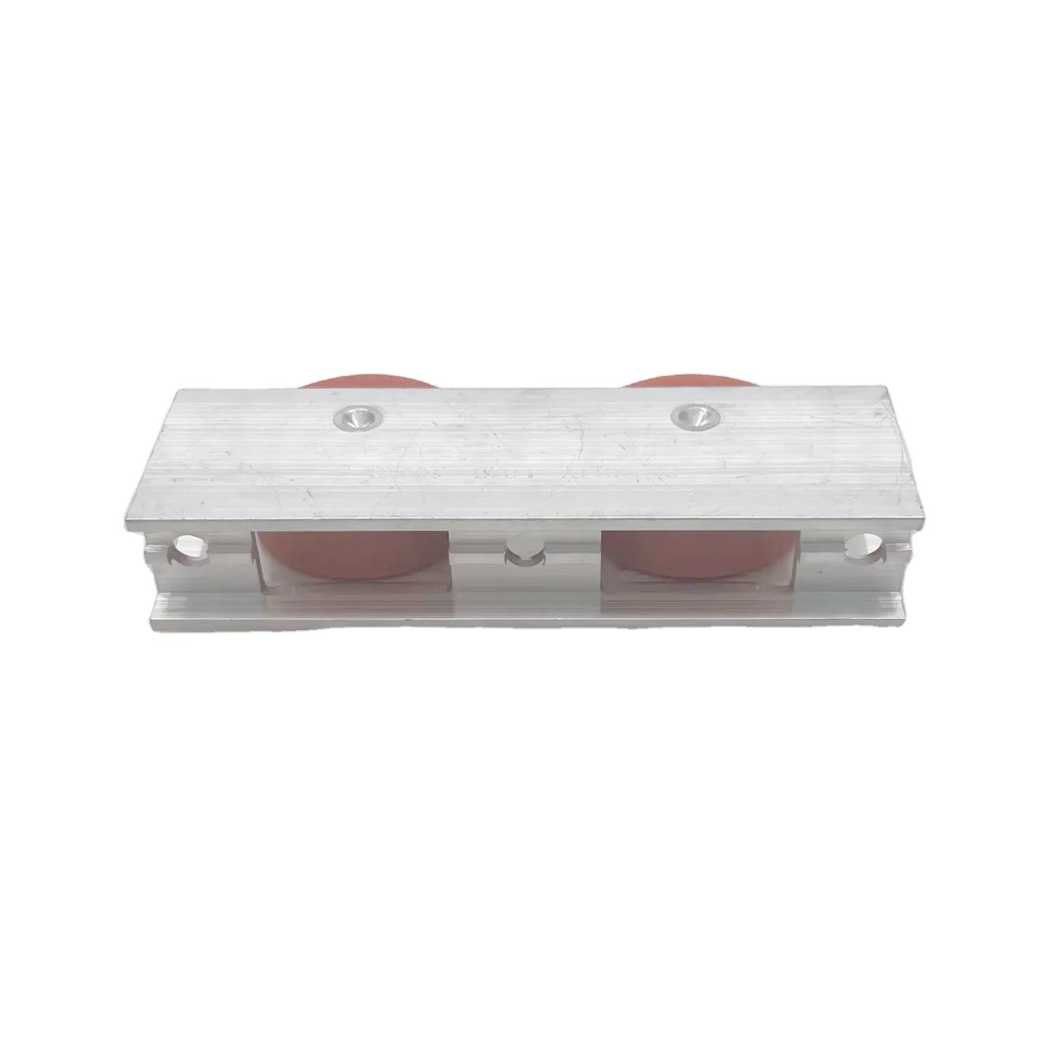 China Middle East Hot Sales Aluminium Box Roller 30mm V Shape Double Nylon Pulley Wheel Aluminium Sliding Door Rollers wholesale