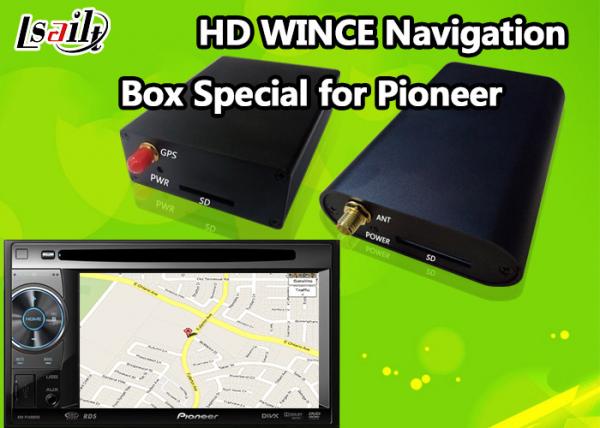 Pioneer Car GPS Navigation Box for Support Stereo Audio / DVD / MP3 MP4 Based on