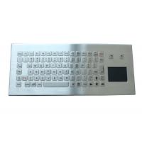 IP68 Desktop Keyboard With Touchpad Vandal Proof Stainless Steel Industrial Keyboard