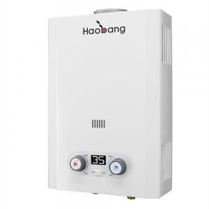 6 Liters 1.56GPM Gas Water Heater Instant Heating With Double Knob