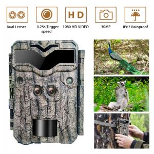 China Dual Lens 4K Video 30FPS Infrared Hunting Camera High-end Trail Camera supplier