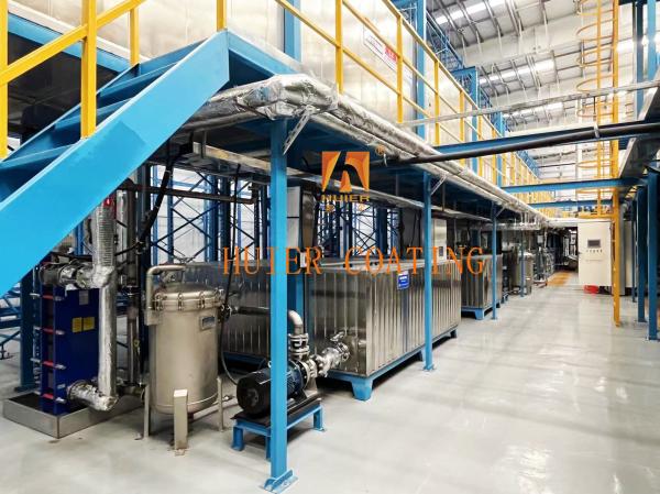 Industrial Heavy Duty Automated Cleaning Lines With Emergency Stop Button For Chemical And Organic Compounds Wash